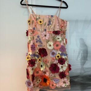 Floral Embroidered Dress